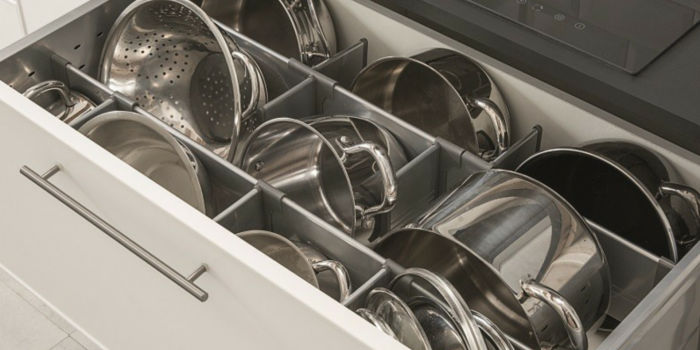 Sí! ...A LAS GAVETAS EN TU COCINA.