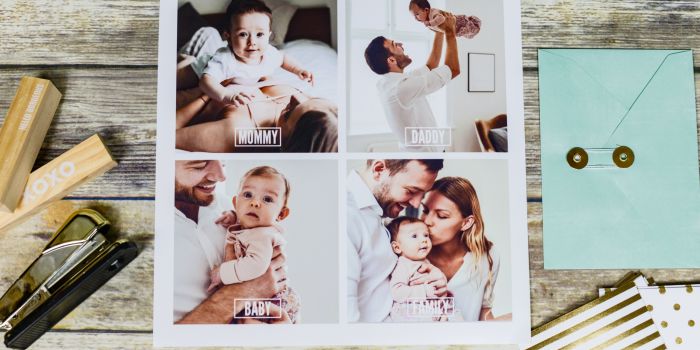 Incorpora las fotos familiares como elementos decorativos en tu hogar.