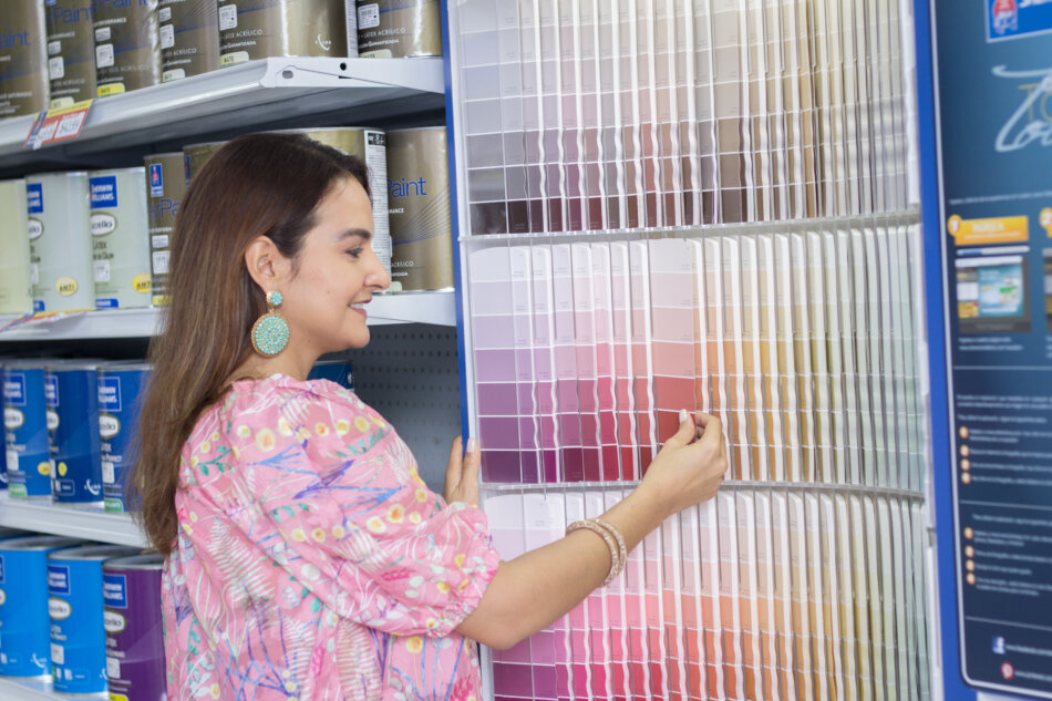 Anímate a elegir un color de pintura diferente sin miedo.
