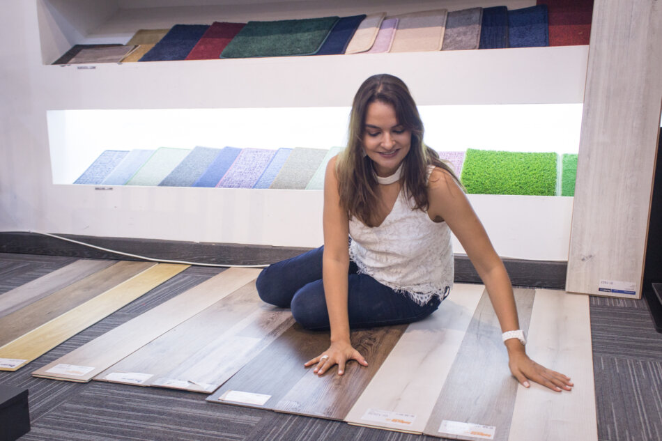 Los pisos de PVC con sistema de click.